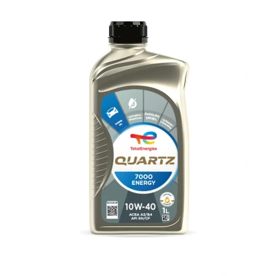 Immagine di Total Quartz 7000 Energy 10W 40 1l Olio motore 2201535 CITROËN: Berlingo / First I, C3 II, C2 Hatchback, PEUGEOT: 307 Hatchback