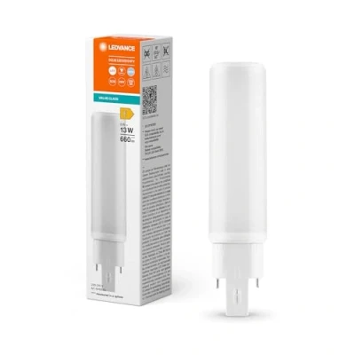 Immagine di Ledvance, Lampadina, Lampada compatta a LED (G24d 1, 6 W, 660 lm, 1 x, E)