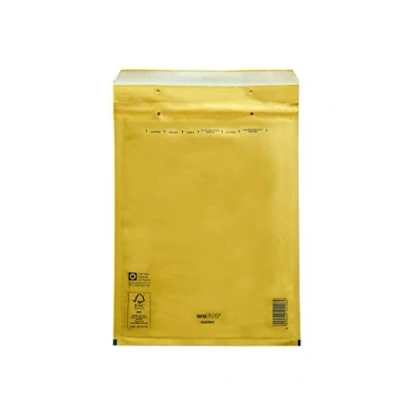 Immagine di Carte Dozio Buste imbottite avana per spedizioni F.to interno mm 295x445 10 pz conf.
