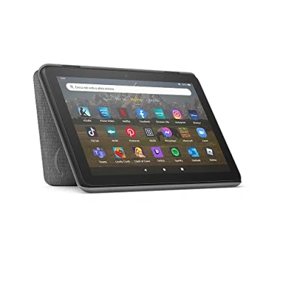 Immagine di Custodia per tablet Amazon Fire HD 8 (compatibile solo con di 12ª generazione, modello 2022) Grigio