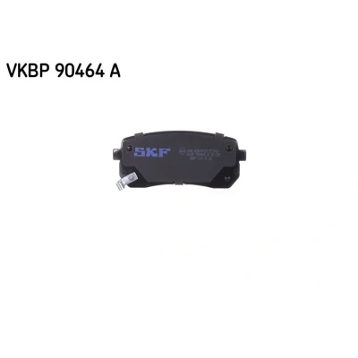 Immagine di SKF VKBP 90464 A Kit pastiglie freno con segnalatore acustico usura