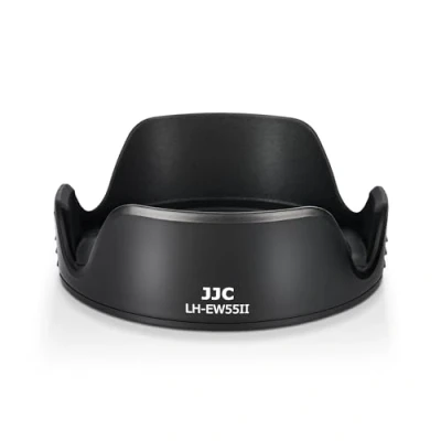 Immagine di JJC Paraluce reversibile Tulip Flower per obiettivo Canon RF 28 mm f/2.8 STM sostituisce EW 55 (55 mm)