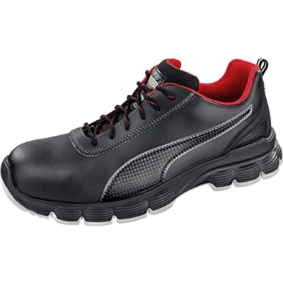 Immagine di PUMA Pioneer Low ESD SRC 640521 43 scarpe di sicurezza S3 Taglia delle (EU): Nero 1 pz.