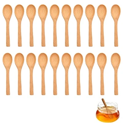 Immagine di Cucchiaio di sale, cucchiaino sale piccolo spezie mini cucchiaio, utilizzato per spezie, torte, gelati, marmellate, può essere ripetutamente