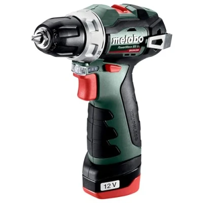 Immagine di Metabo PowerMaxx BS BL 601721500 Trapano avvitatore a batteria 12 V 2 Ah Li Ion incl. seconda