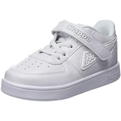 Immagine di Kappa Bash M, Scarpe da Ginnastica Unisex Bambini, Bianco, 22 EU