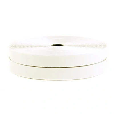 Immagine di TUKA 25mx20mm Nastro Gancio e Anello Auto Adesivo, Hook &amp; Loop Striscia Alta qualità, Universale Magico Strisce, per Modelbau Tinker, ECC, 25m Anello, Avorio, TKB5008 Ivory
