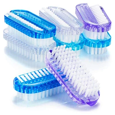 Immagine di com four® 8X Spazzola per Lavaggio a Mano in Colori Vivaci Unghie la Pulizia di Mani e (08 Pezzi Colorati)