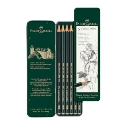 Immagine di FABER CASTELL CF. METALLO 6 MATITE GRAFITE