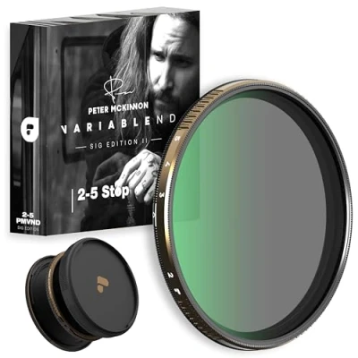 Immagine di PolarPro Filtre Vario VND 82 mm 6/9 Stops Edition II Peter McKinnon