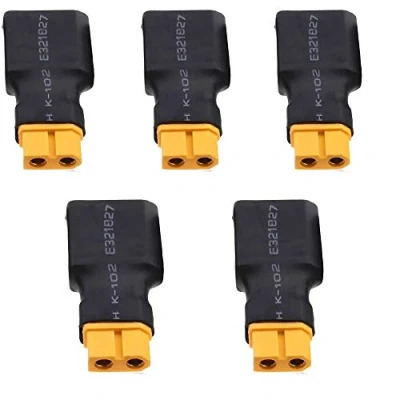 Immagine di 5 pezzi XT60 maschio femmina a XT90 connettore convertitore adattatore (XT60 maschio)