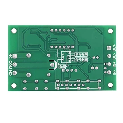 Immagine di Interruttore a relè, 30g/1,1 Oz Display LED YYC 2S Regolabile Timer Relè Modulo di Controllo Automazione con Materiale Plastico, 24 Funzioni Comuni, (24V)