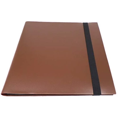 Immagine di docsmagic.de PRO Player 12 Pocket Playset Album Brown 480 Card Binder MTG PKM YGO Raccoglitore per Carte da Gioco collezionabili Marrone
