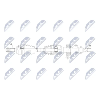Immagine di Albero motore/Semiasse NTY NPW BM 244