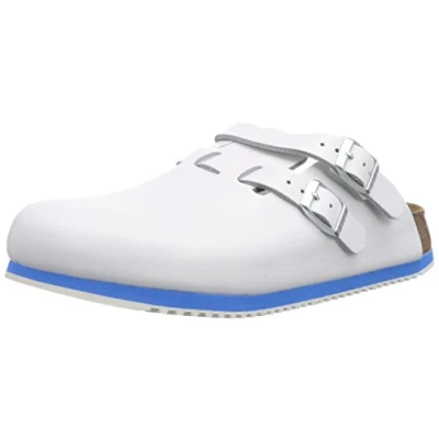 Immagine di Birkenstock KAY Ciabattine, Donna, Taglia: 42, White/light blue Pelle