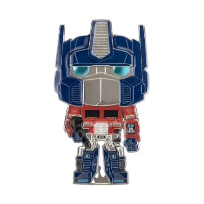 Immagine di Funko Large Pop! Enamel Pin Optimus Prime TRANSFORMERS: Chase Group Spille Smaltate Spilla da Collezione Carina per gli Zaini &amp; Borse Idea Regalo TV Fans