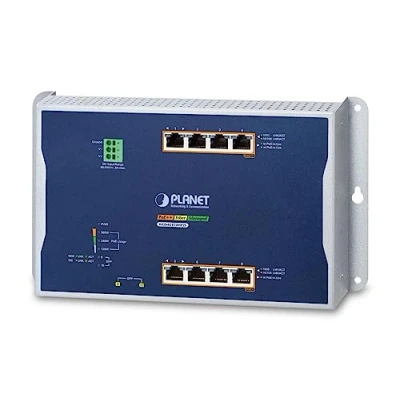 Immagine di PLANET IP30, IPv6/IPv4, 4 Port Gestito L2/L2+ Gigabit WGS 4215 8HP2S