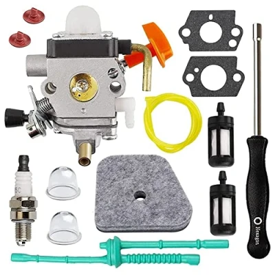 Immagine di Pavewood Kit Carburatore per FS90 FS110 HT101 FS130 FS100 = KM110R KM130 HL100 HT100 FS130R FS87 FS100R HL90 Trimmer