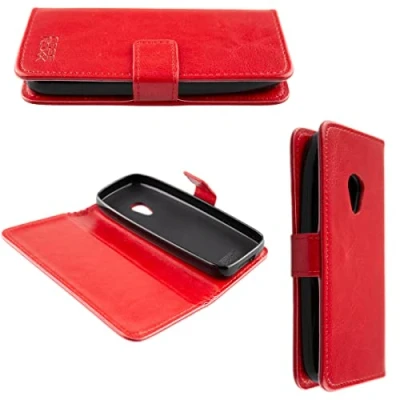 Immagine di caseroxx Custodia per Nokia 6310 (2021), Bookstyle Case protettiva book cover smartphone in colore rosso