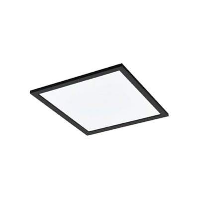 Immagine di Eglo connect.z Smart Home Led pannello Salobrena Z, L x 45 cm, ZigBee, app e controllo vocale, colore della luce regolabile, dimmerabile, lampada da soffitto in alluminio nero