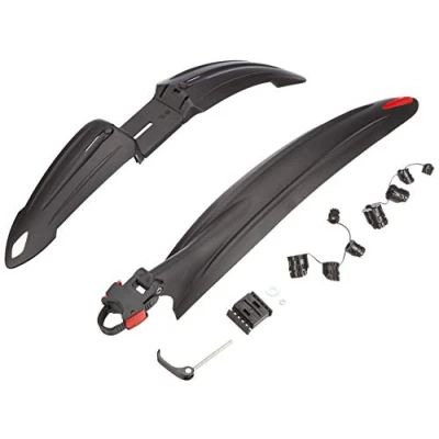 Immagine di FISCHER Paraspruzzi Set di 26&#039;&#039;/29&#039; (61/69 cm), Colore Nero