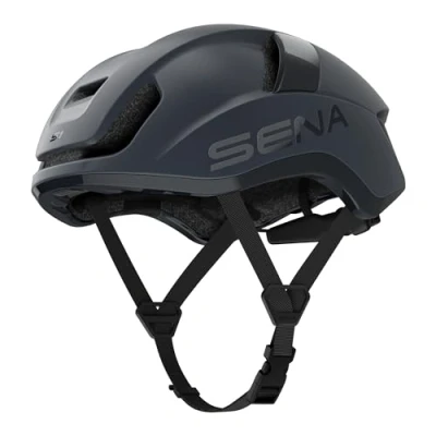 Immagine di Sena S1 Casco da ciclismo su strada con Mesh Intercom (Grigio Opaco, M)