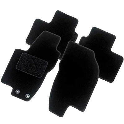 Immagine di AutoStyle TM TO548 Set tappetino Tessile anteriore e posteriore 4 nero TOYOTA: Yaris III Hatchback