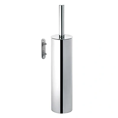 Immagine di GEDY Nara, Scopino WC da Muro, Colore Cromo, Scovolino Bagno Realizzato in Acciaio Inox, Garanzia 2 Anni, Misure 40 x 7,5 8 CM e Peso 0,515 kg, Design R&amp;S, Unica