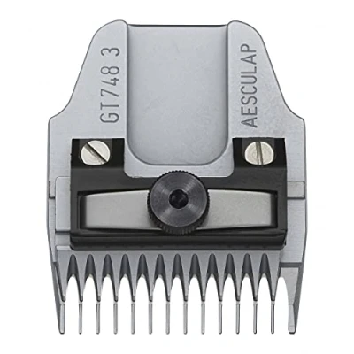 Immagine di Kerbl Aesculap Favorita System GT748 Testine di rasatura a denti grossi, per cani, 3 mm x 40 mm, 100 pezzi