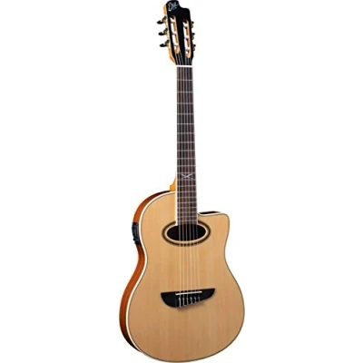 Immagine di EKO GUITARS NXT NYLON N100CE Chitarra Classica Cutaway Elettrificata, Top in Abete, Fasce, fondo e manico Mogano, Tastiera South American Roupanà, Scala da 650mm, Colore Natural