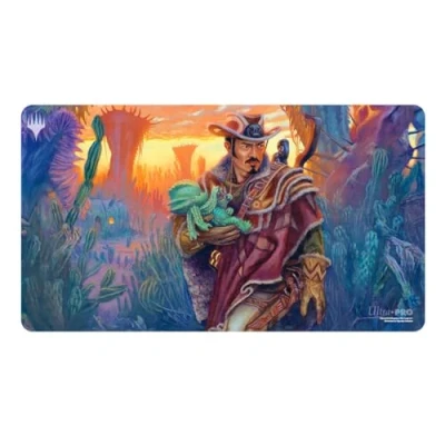 Immagine di Ultra PRO Outlaws of Thunder Junction Playmat Ft. Yuma for Magic: The Gathering, Edizione Limitata, Unico Artistico Collezionabile Gioco di Carte TCG Accessorio