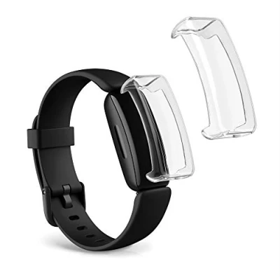 Immagine di kwmobile Set 2x Custodia Smartwatch Compatibile con Fitbit Inspire 3 / 2 Ace Cover Case Silicone Protezione Orologio Fitness trasparente