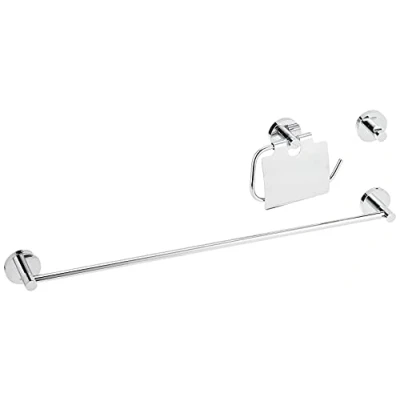 Immagine di GROHE Set Accessori Bagno 3 in 1 Essentials Cromo 40775001