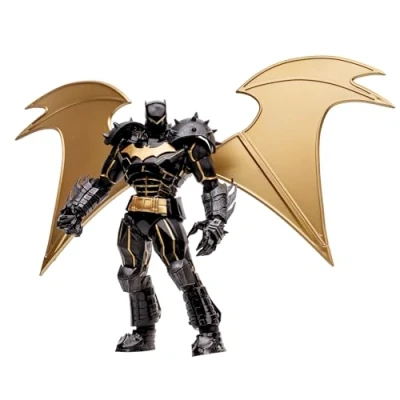 Immagine di McFarlane DC Multiverse Statuetta di Batman (Hellbat) (Knightmare) (Gold Label) 18 cm