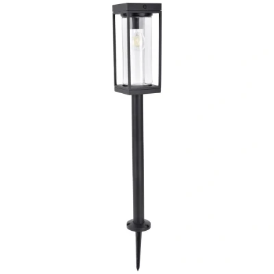 Immagine di Lutec 6988802012 FLAIR Lampada solare da terra per esterni 2.00 W Bianco caldo Nero