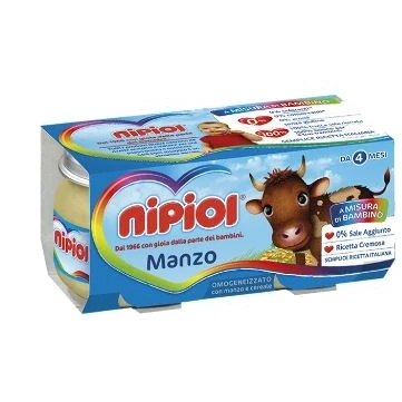 Immagine di Nipiol Omog Manzo 80g 2pz