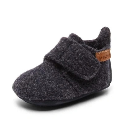 Immagine di Bisgaard Unisex Pantofole per bambini, Taglia: 19, Blue Pelle e tessuto
