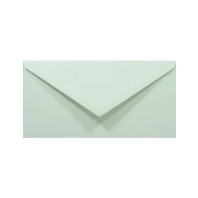 Immagine di Netuno 100 buste da lettera colorate lunghe verde pastello formato DL 110 x 220 mm Rainbow 80g americane carta colorata verdi green envelope