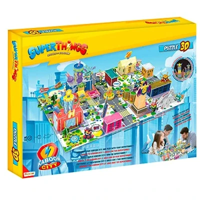 Immagine di Eleven Force Puzzle 3D Superthings Kaboom City 2022 (Expansión) Giocattoli, Multicolore, único, 15532