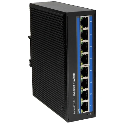 Immagine di LogiLink NS201P Switch ethernet industriale 8 Porte 10 / 100 MBit/s Funzione PoE