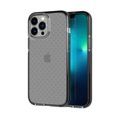 Immagine di tech21 Evo Check per iPhone 13 Pro Max Custodia ultra protettiva con protezione multi goccia da 4,9 m, colore: Nero