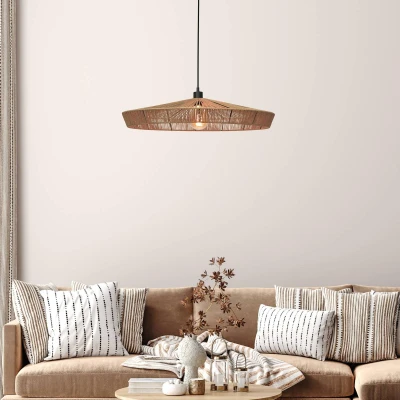 Immagine di Lucide Lampada a sospensione Yunkai in carta, 1 luce, Ø 70cm