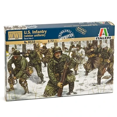 Immagine di Italeri 6133 WWII: Us Infantry (Winter Uniform) Scala 1:72