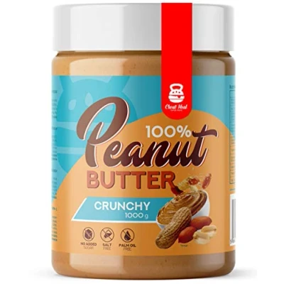 Immagine di Cheat Meal Peanut Cream 100% Confezione da 1 x 1000 g Burro di Arachidi Senza Aggiunta Tostate al (Crunchy)