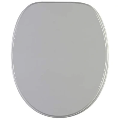 Immagine di Sanilo Sedile WC, grande scelta di belli copriwater uni, da legno robusto e alta qualità (Grigio)