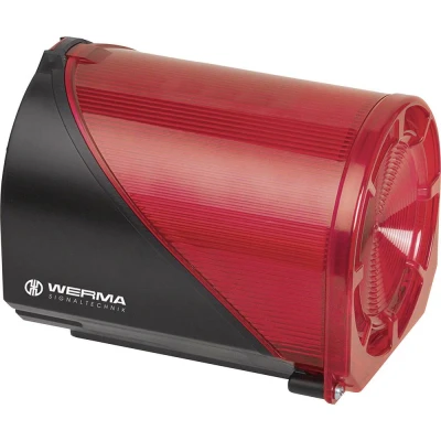 Immagine di Werma Signaltechnik Segnalatore combinato 444.110.68 Rosso 230 V/AC 114 dB