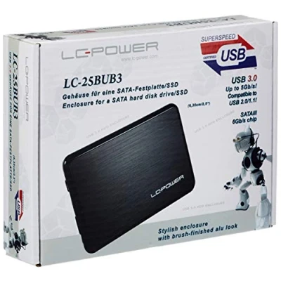 Immagine di LC Power 25BUB3 Case Esterno per HDD 2,5&quot;, Nero