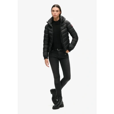 Immagine di Superdry Hooded FUJI Giacca invernale, Donna, Taglia: 46, Black