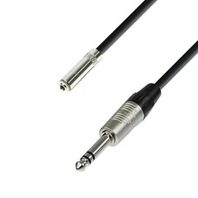 Immagine di Adam Hall Cables 4 STAR BYV 0600 Prolunga cuffie presa jack stereo da 3,5 mm a 6,3 6 m