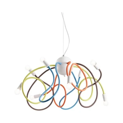 Immagine di LAMPADA A SOSPENSIONE MODERNA MULTIFLEX IDEAL LUX SP8